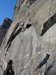 ...anche Omar sul famoso arco