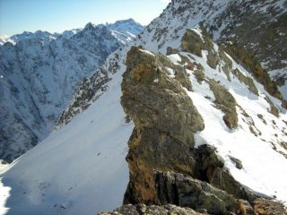 Cresta sud verso il Nodale