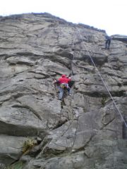 Maurizio e Giuseppe in parete...