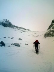 Salendo verso il Passo della Sgualdrina