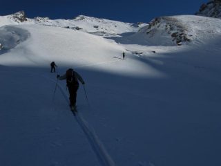 sui pendii in alto
