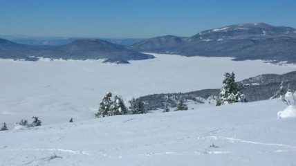 Dalla cima di Pajarito verso la Caldera