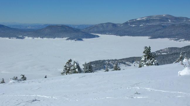 Dalla cima di Pajarito verso la Caldera
