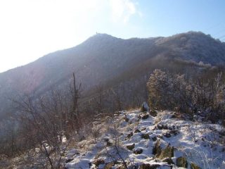 Percorso di salita sulla cresta