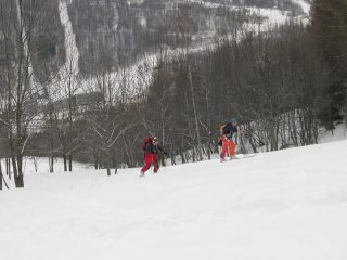 Andrea e Beppe nei prati bassi