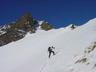 Ultime inversioni sul ripido pendio finale