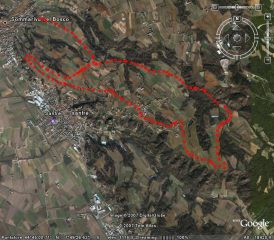itinerario in sci da fondo