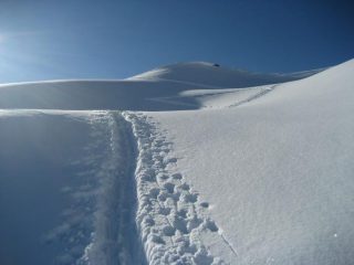 Polvere nella parte alta