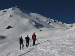 Lo splendido scivolo dalla vetta