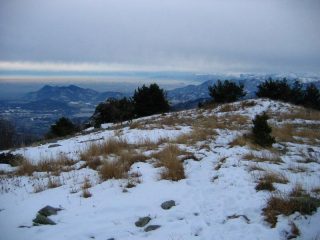 Panorama verso il fondovalle