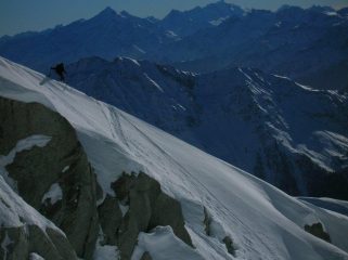 sulla dorsale principale