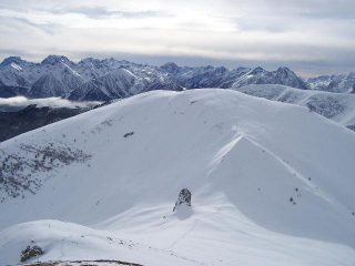arrivando dal Gorfi, andando verso la Borel