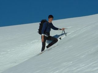 verso la spianata di vetta