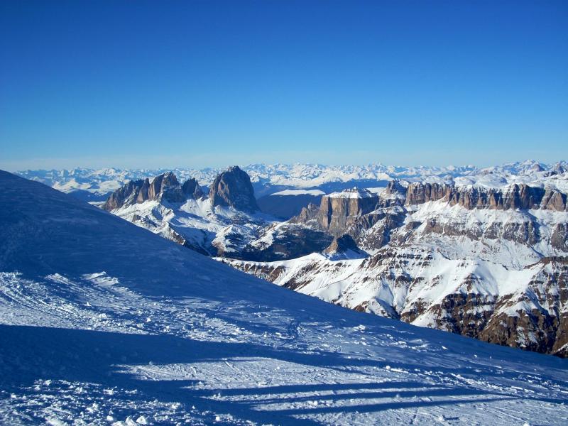 dalla marmolada verso il sassolungo