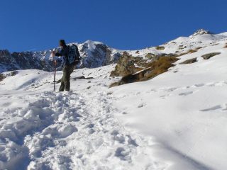 In vista del rifugio
