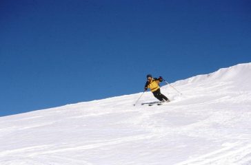 la dorsale tra la cima ed il colletto