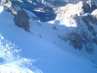 Ultimo strappo prima della cresta