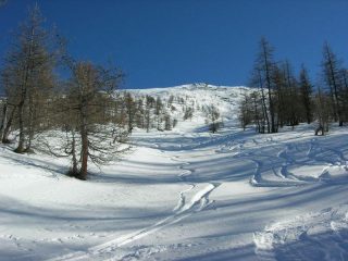 ..nella parte mediana neve da favola..foto m.conti