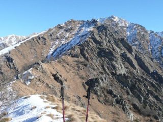 Cresta verso punta delle gheule