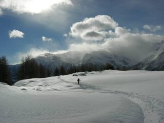 ...gran caldo e bufera forte in quota.. foto m.conti