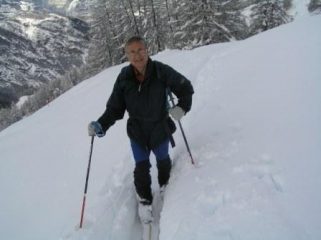 enrico nella traccia profonda 50cm