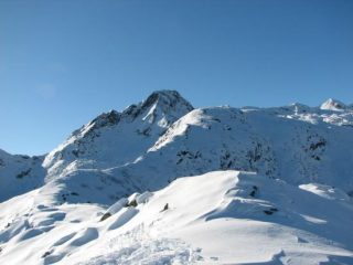 Panorama verso punta Palit dall' anticima