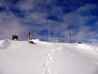 ...il tempo un quarto d'ora dopo il mio arrivo in punta al Soglio...