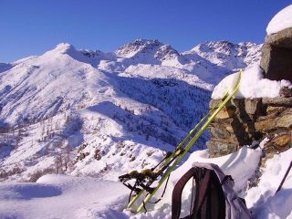 dalla cima verso il torrione mazzucchini