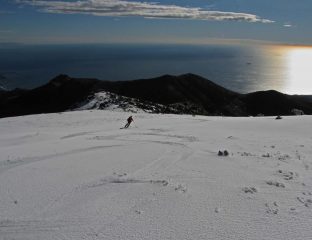 dal Reixa verso sud su neve da sballo