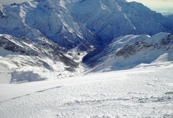 Dalla cima verso il paese