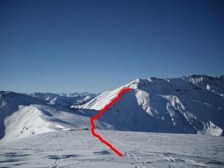 dalla Testa di Cervetto il percorso verso i fortini di Crosa