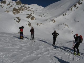 il vallone di discesa