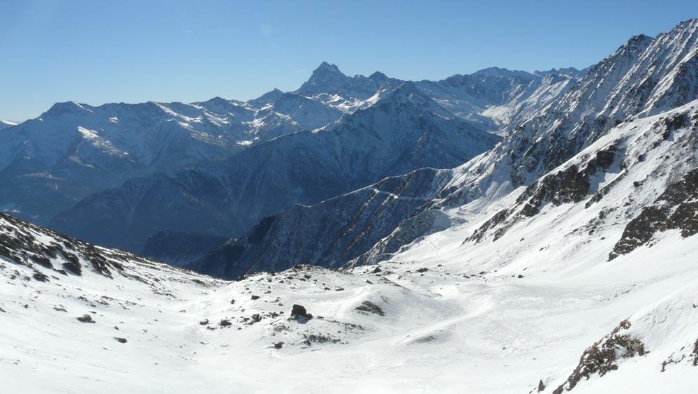 vista verso sud dal col Giulian
