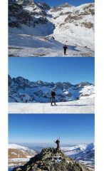 in salita; al colle; in cima