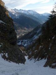 parte alta del canale