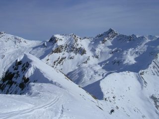 scendendo dalla cima di lemma