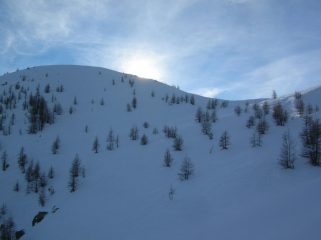 La cima del Mont Pussuy (2218m).