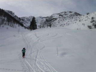 salendo su verso il Colombo 