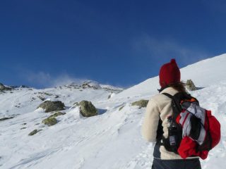 la Camilla scruta la cima
