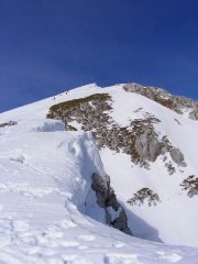 Ultimo ripido tratto visolo