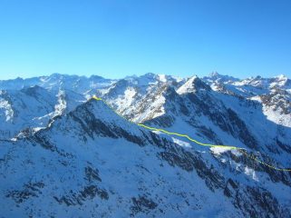 L' ultimo tratto dell' itinerario alla Punta Dondogna.