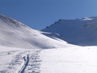 nel vallone superiore al mattino