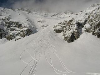 il canale,a sx orografica l'ingresso