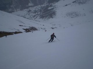 Discesa nella foschia