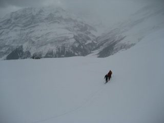 in salita
