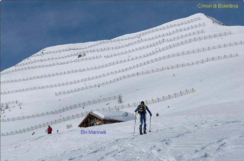 Cimòn di Bolentina e Biv. Marinelli
