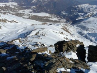 la dorsale di salita