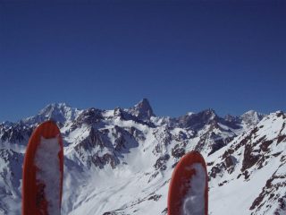 superba vista dalla vetta