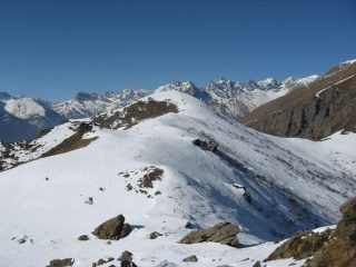 Punta Busiera con Sfondo il Gran Paradiso