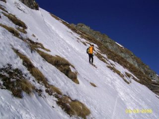 sosta a metà canale